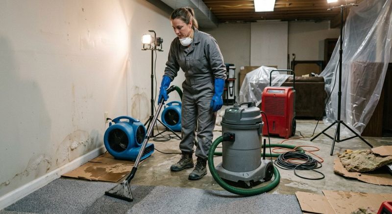 Flooded Basement Cleanup in Chandler, AZ